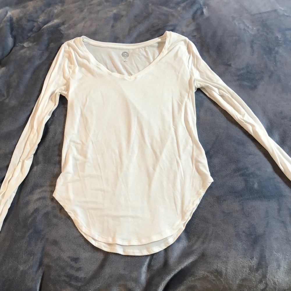 Long sleeve white shirt